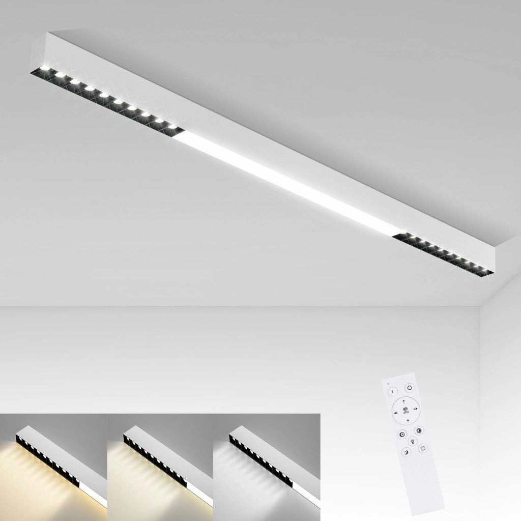 ZMH Lampada da soffitto a LED da 53 cm, 80 cm e 107 cm per camera da letto studio e sala da pranzo