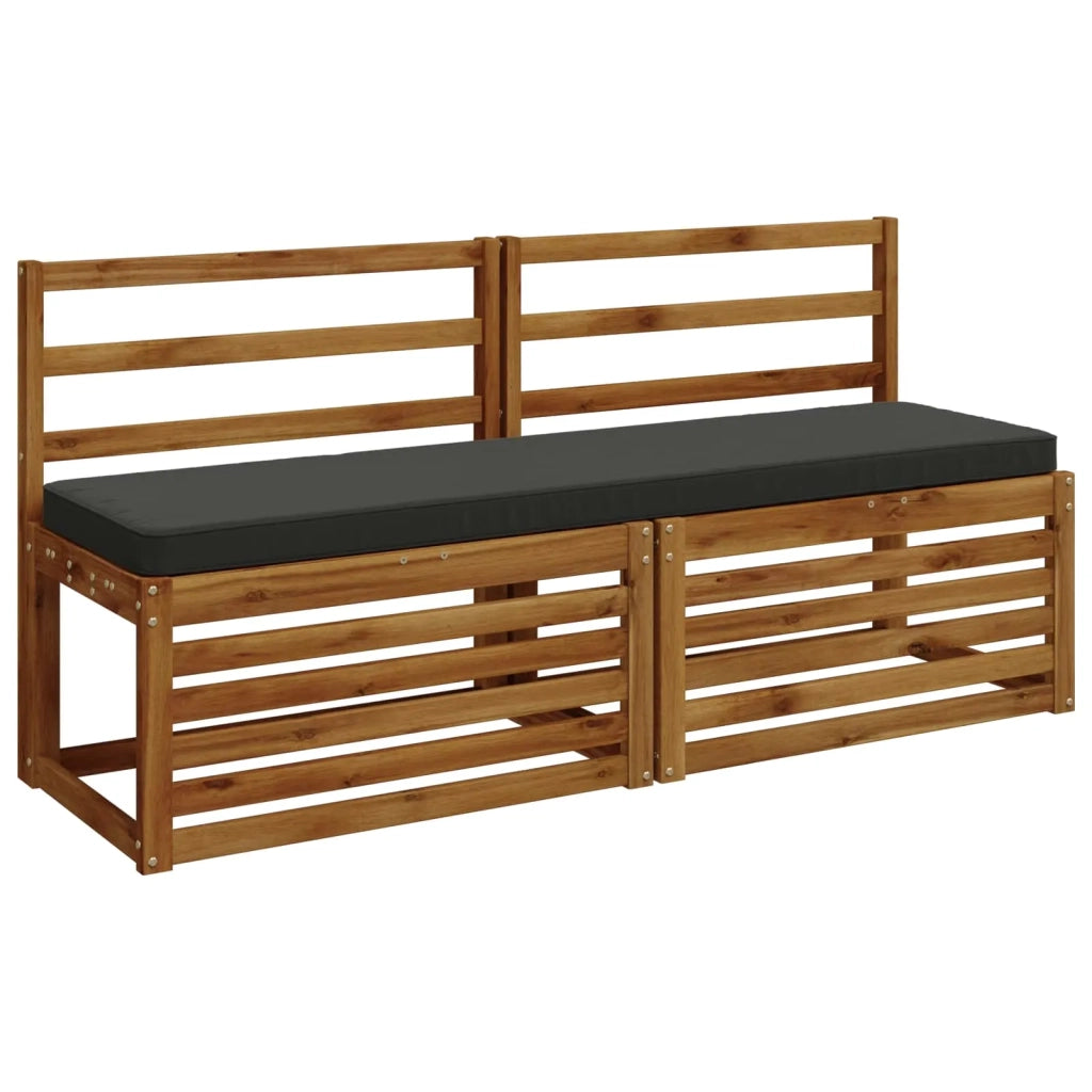 Cuscini per Panchina a 2 Pezzi VUGHT 2 pz 100% Poliestere 951367