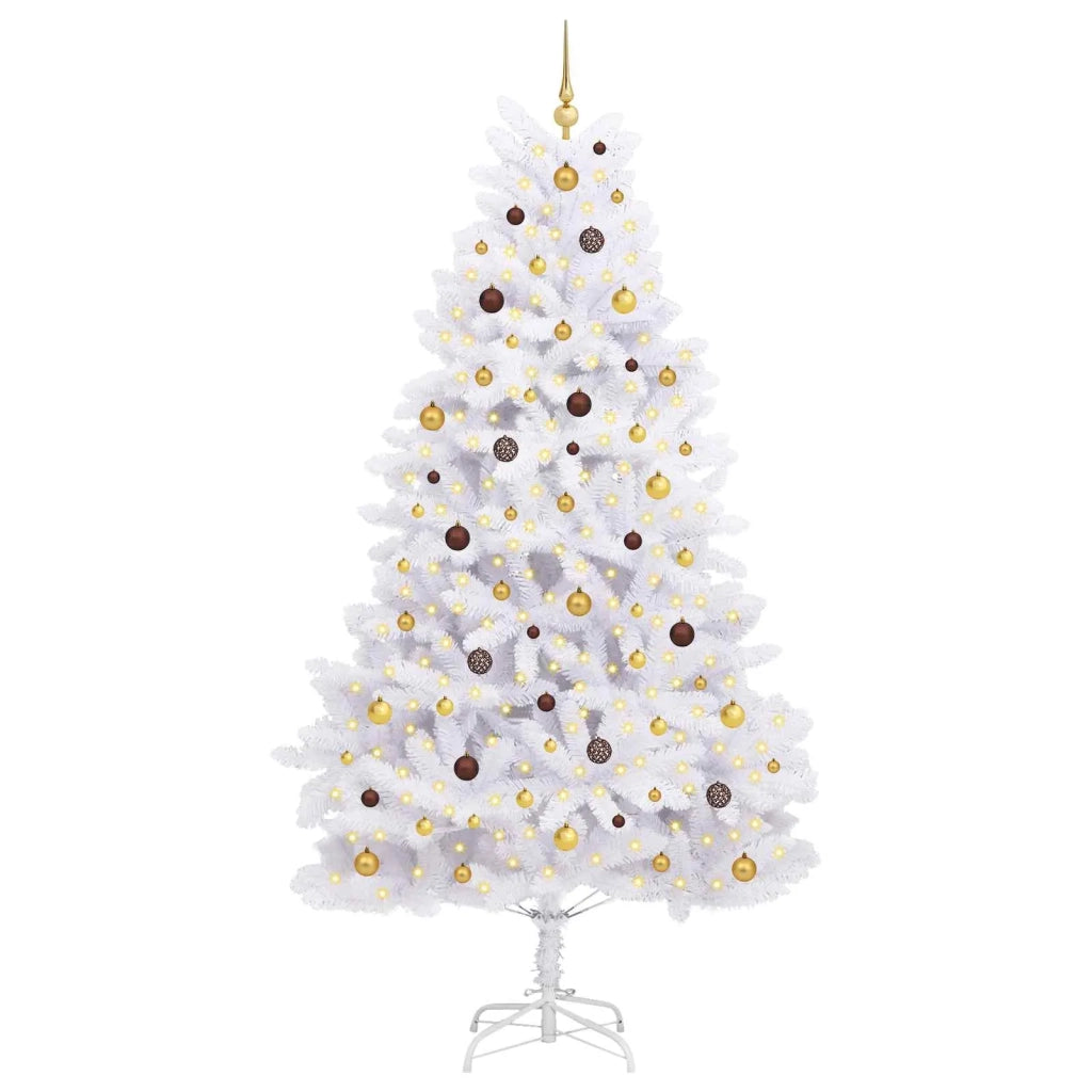 Albero di Natale artificiale Bianco 128 x 128 x 270 cm 3210136