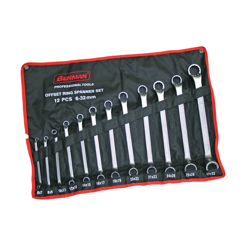 SET DI CHIAVI POLIGONALI DOPPIE 12 PZ