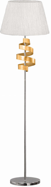 Lampada terra Candellux Denis cromata E27 168cm alta