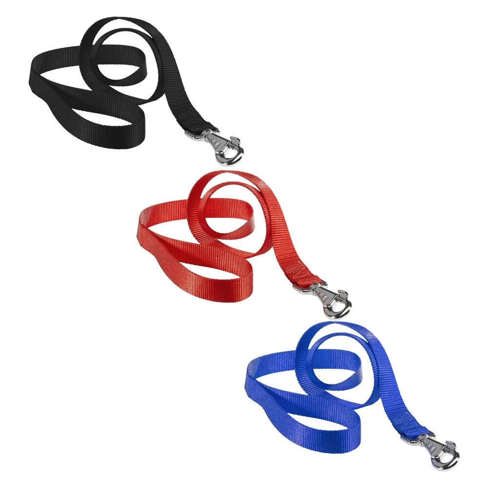 GUINZAGLIO PER CANE 'CLUB G' cm 120  x mm 20 - nero- 2 pezzi  - FERPLAST