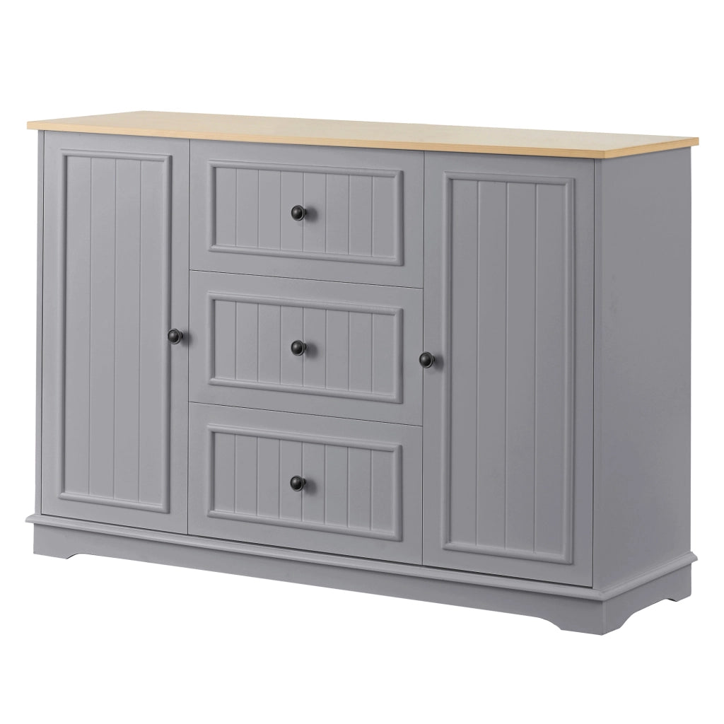 Credenza con Cassetti e Ante ¨C Xylo ¨C Grigio