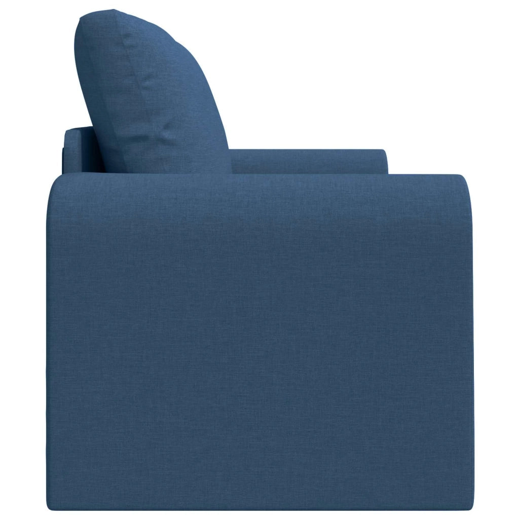 Divano letto | Sof¨¤ letto | Letto singolo 60cm Blu Tessuto
