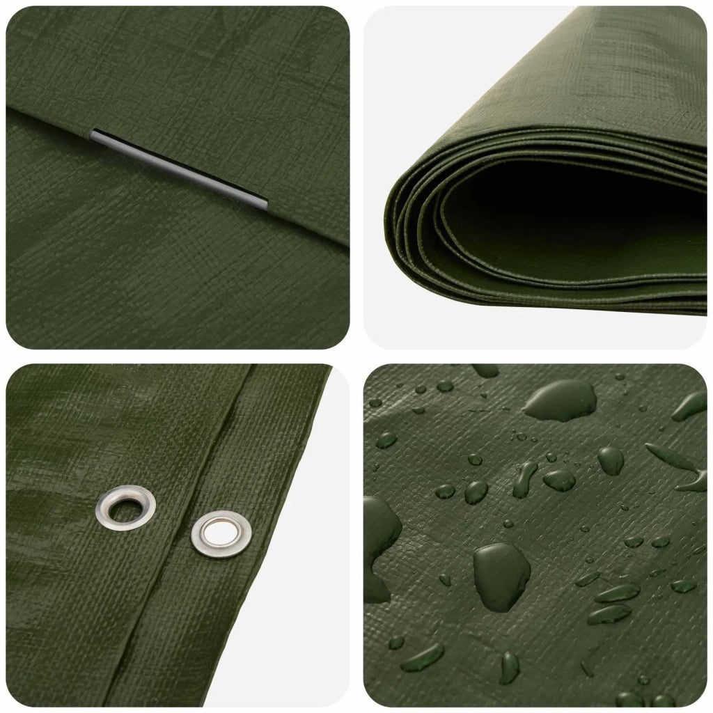 Telo con Occhielli Verde 6 x 12 m 260 gsm PE 42039379