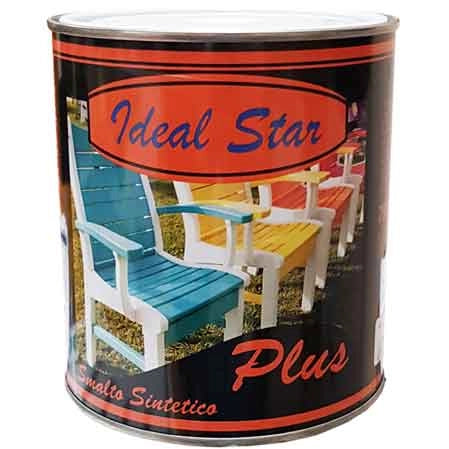 SMALTINO 'PLUS' IDEAL STAR 0,125 lt - Bianco perla - IDEAL STAR