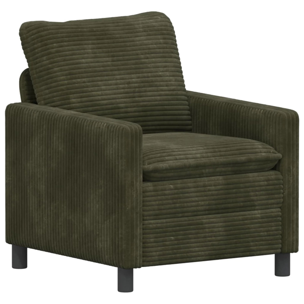 Set di divani 2 pcs Verde Poliestere 3417099