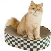 Scratch pad per gatti da interno - smerigliatore per unghie e lounge per graffiare