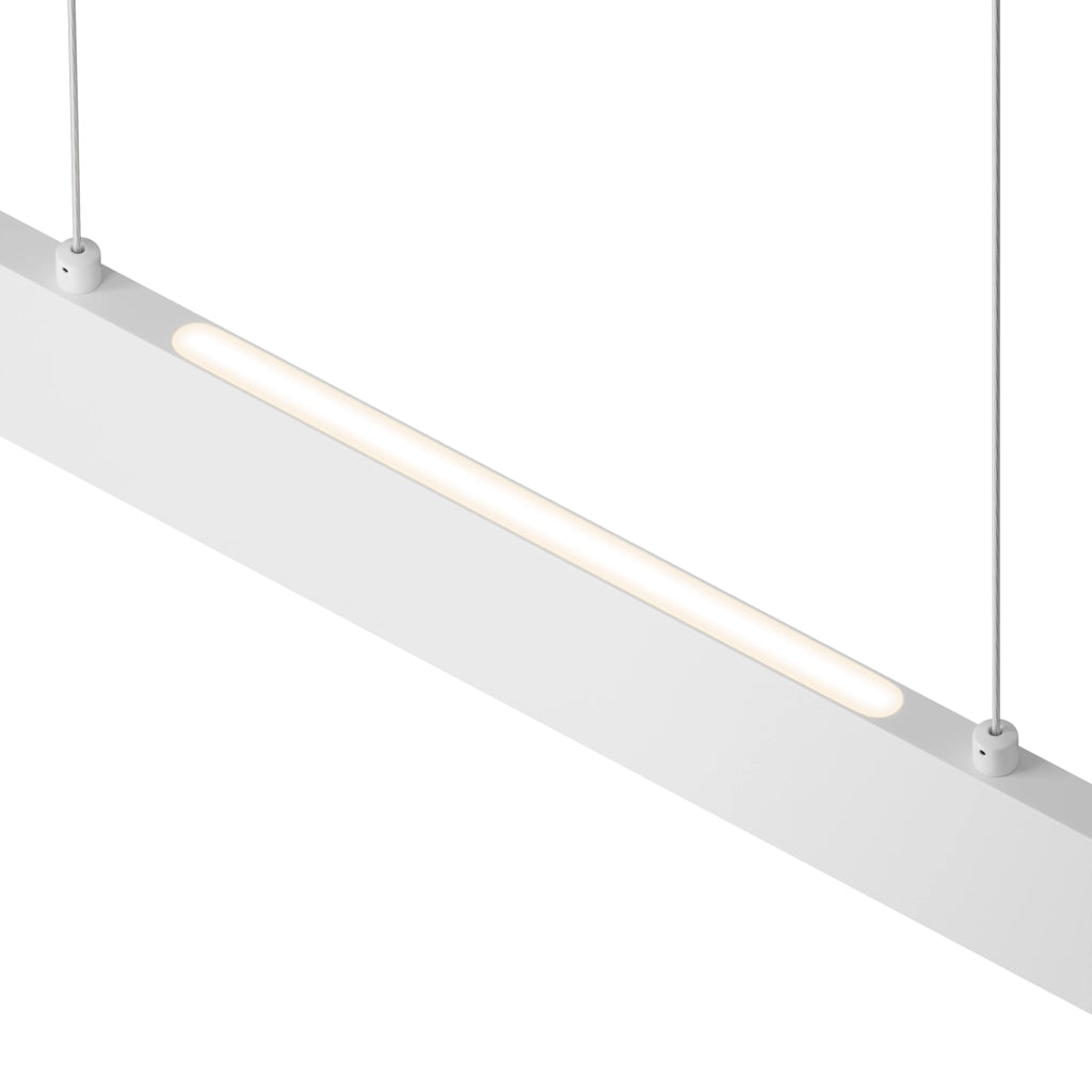 Lampada a sospensione LED Maytoni Step bianca 30W 3000K