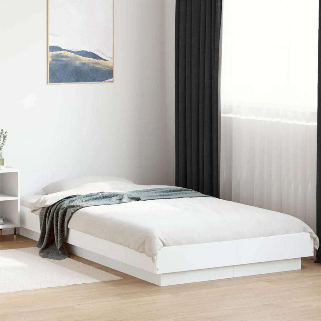 Letto con LED Bianco 80 x 200 cm Legno ingegnerizzato 3429581