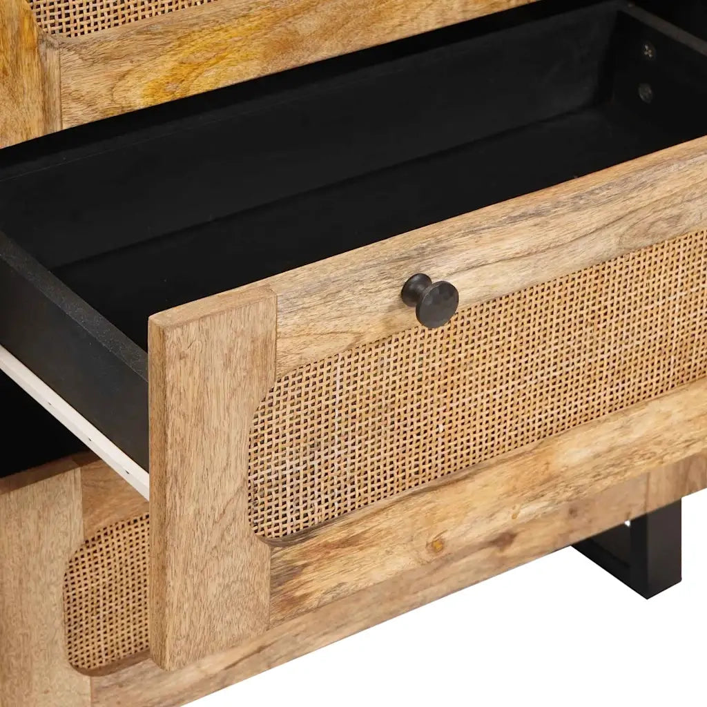 Credenza Marrone 60 x 33 x 75 cm Legno di mango massello 4018047