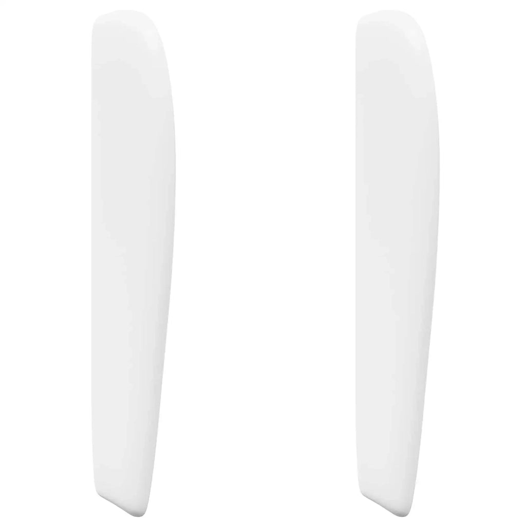 Orecchia della Testata Bianco 80 x 23 x 6 cm PVC 346565