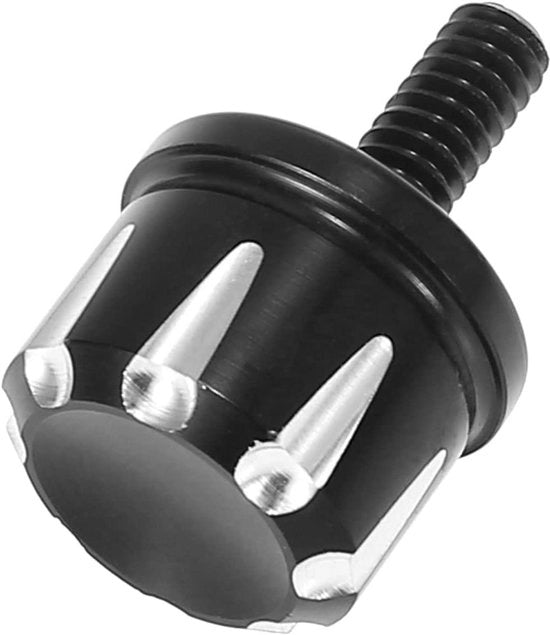 Viti di fissaggio per motocicletta - Nero - Adatto per Road King Softail - 1996-2020 - Accessorio di montaggio per motociclette.