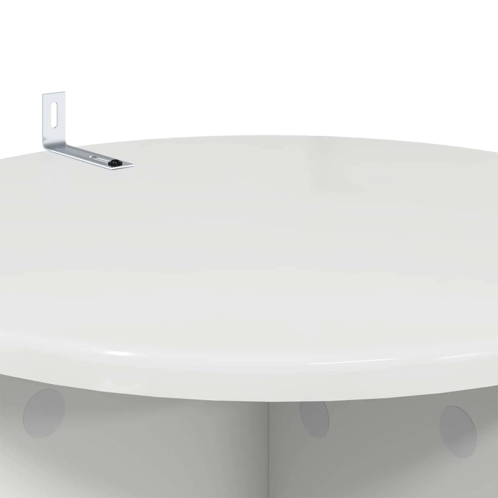 Supporto per piante | Sostegno per piante 2 pz Bianco Lucido 40 x 40 x 80 cm