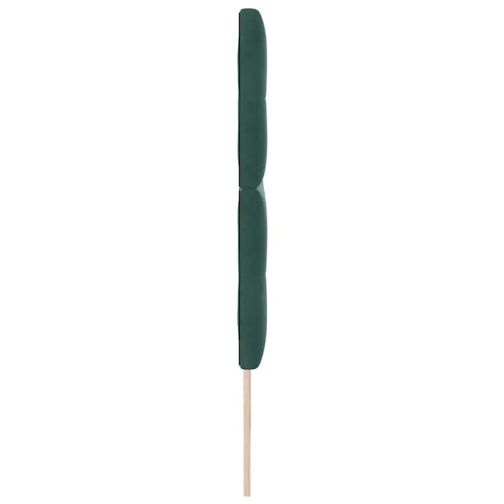 Testiera Verde Scuro 200 cm Velluto 3337870