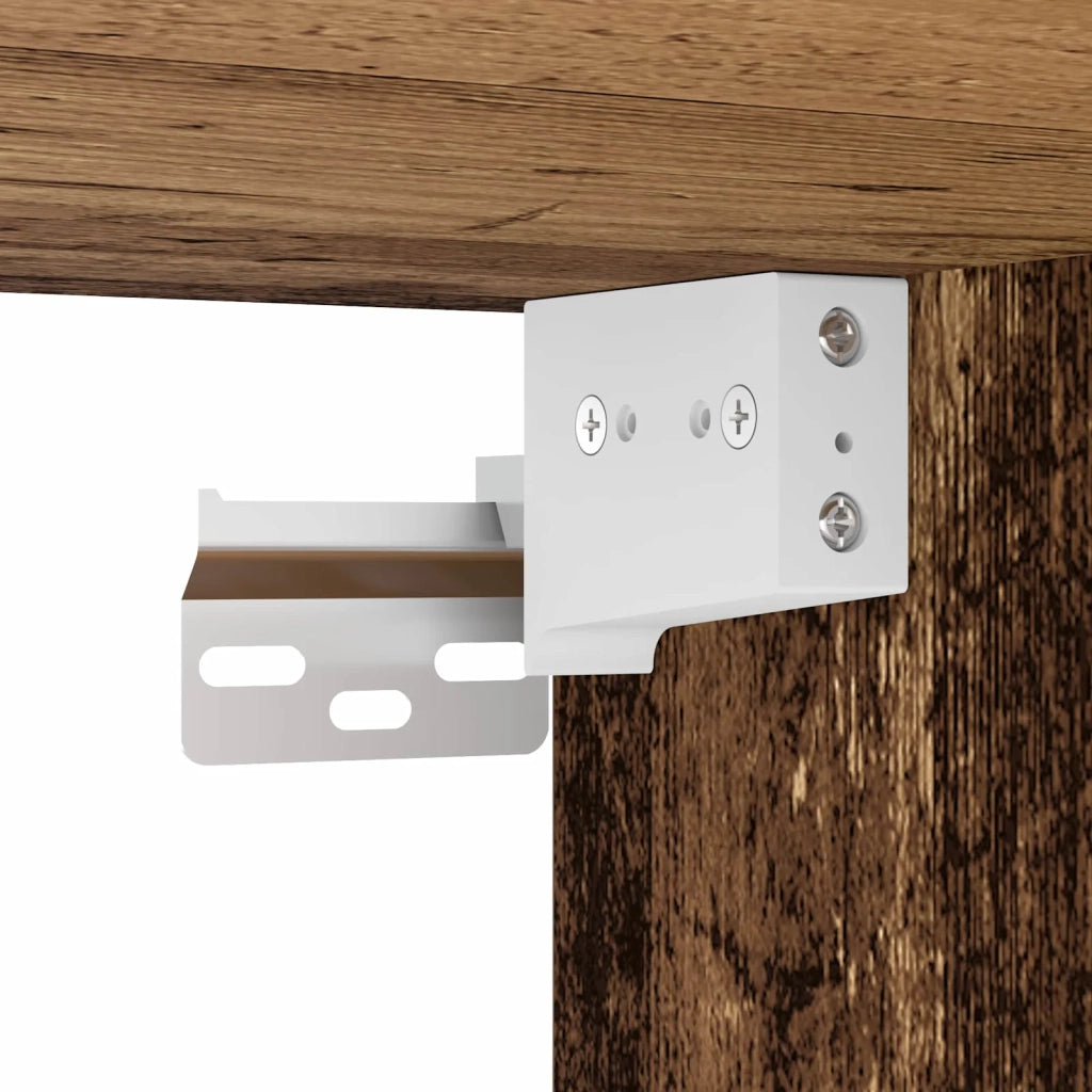 Set di mobili per il bagno 2 pcs Marrone Legno multistrato 3332524