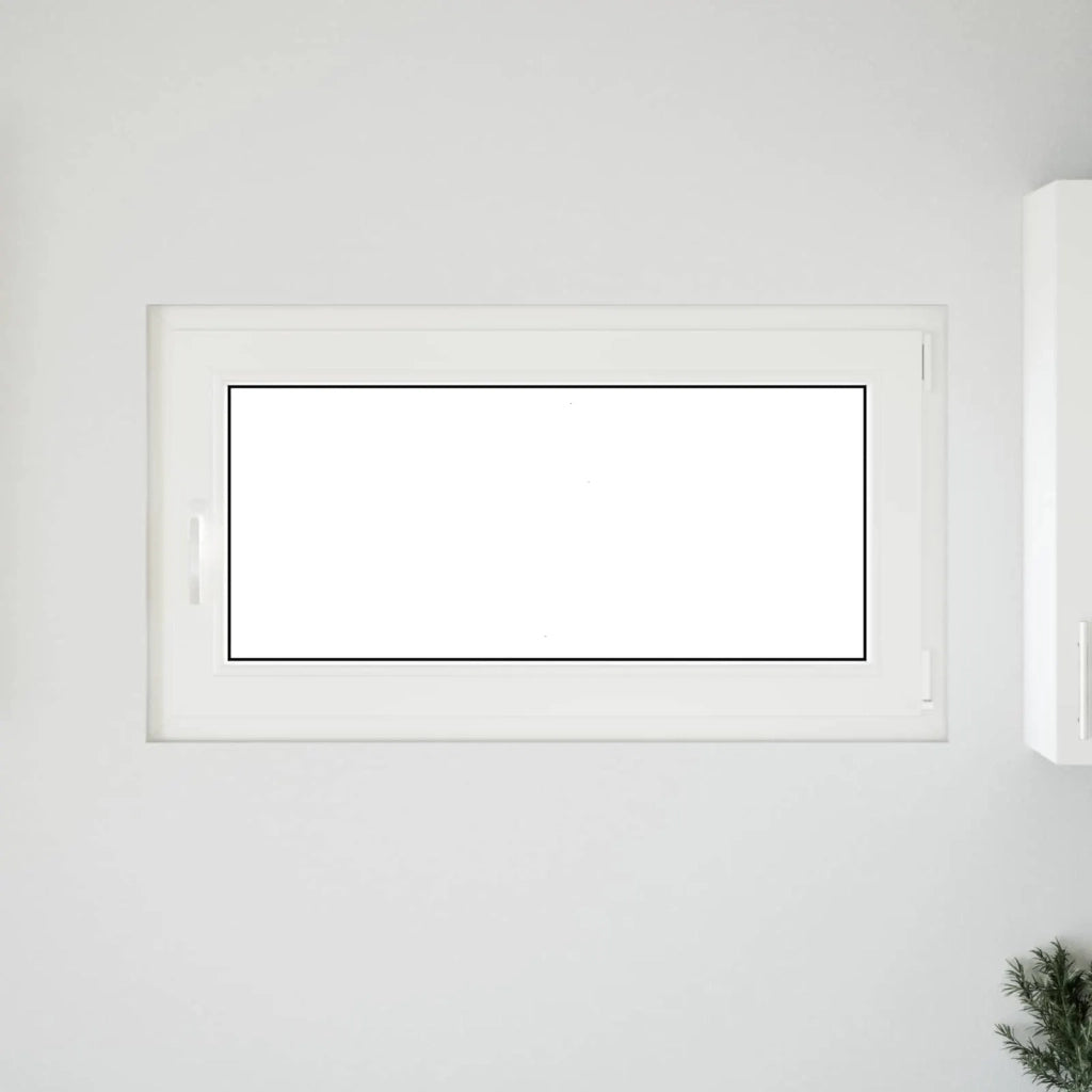 Finestra per Soffitta RISOR 110 x 60 cm PVC e Vetro Bianco CFW1650192