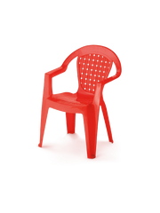 Sedia Norma enfant rosso 36x30xh50 cm