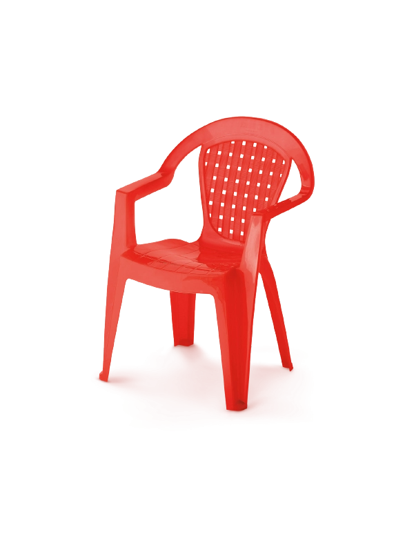 Sedia Norma enfant rosso 36x30xh50 cm