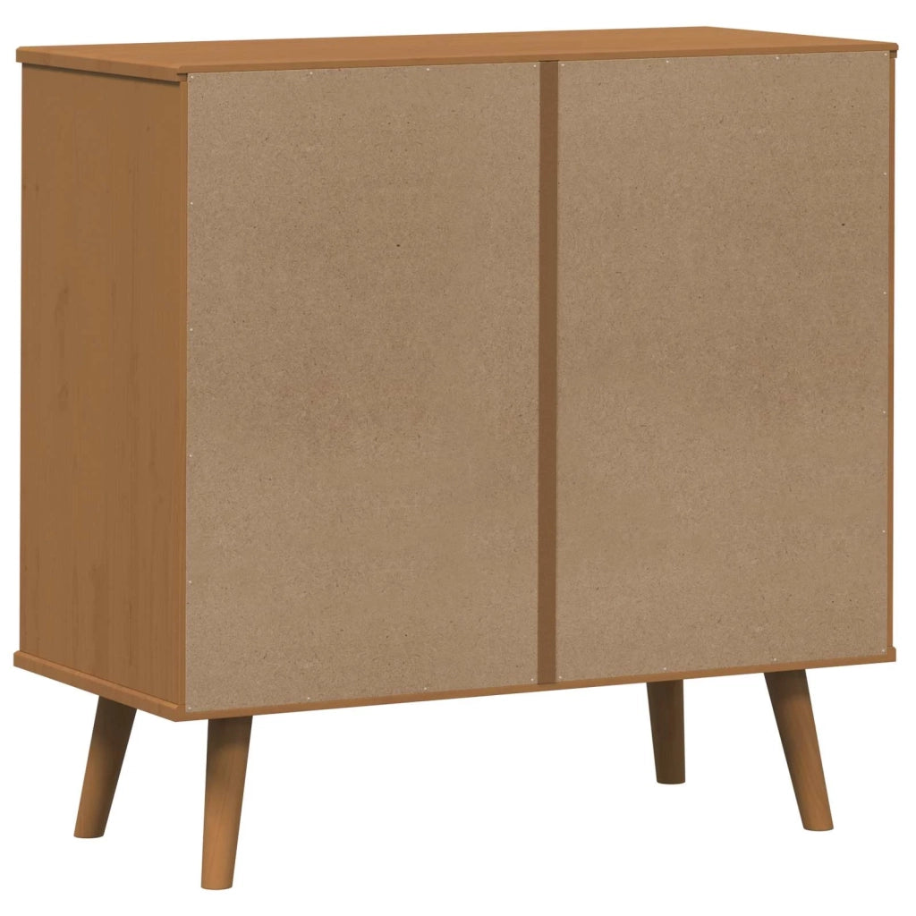 Cassettiera MOLDE Caramello 80 x 40 x 80 cm 42020936