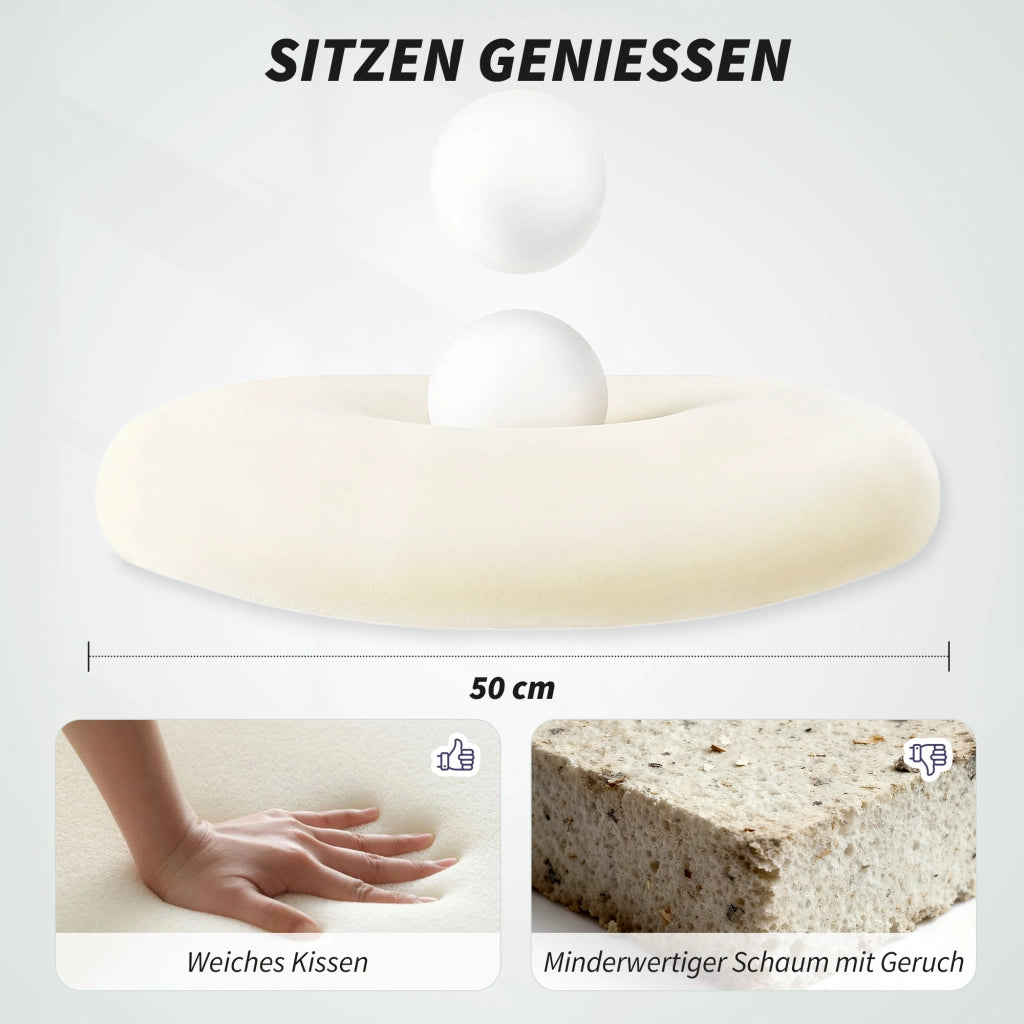 Sedia da Ufficio Ergonomica con Braccioli 3D ¨C Xylo ¨C Schienale in Rete Nero