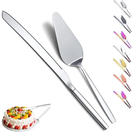 Set di servizio per torte - resistente alla lavastoviglie - 2 pezzi