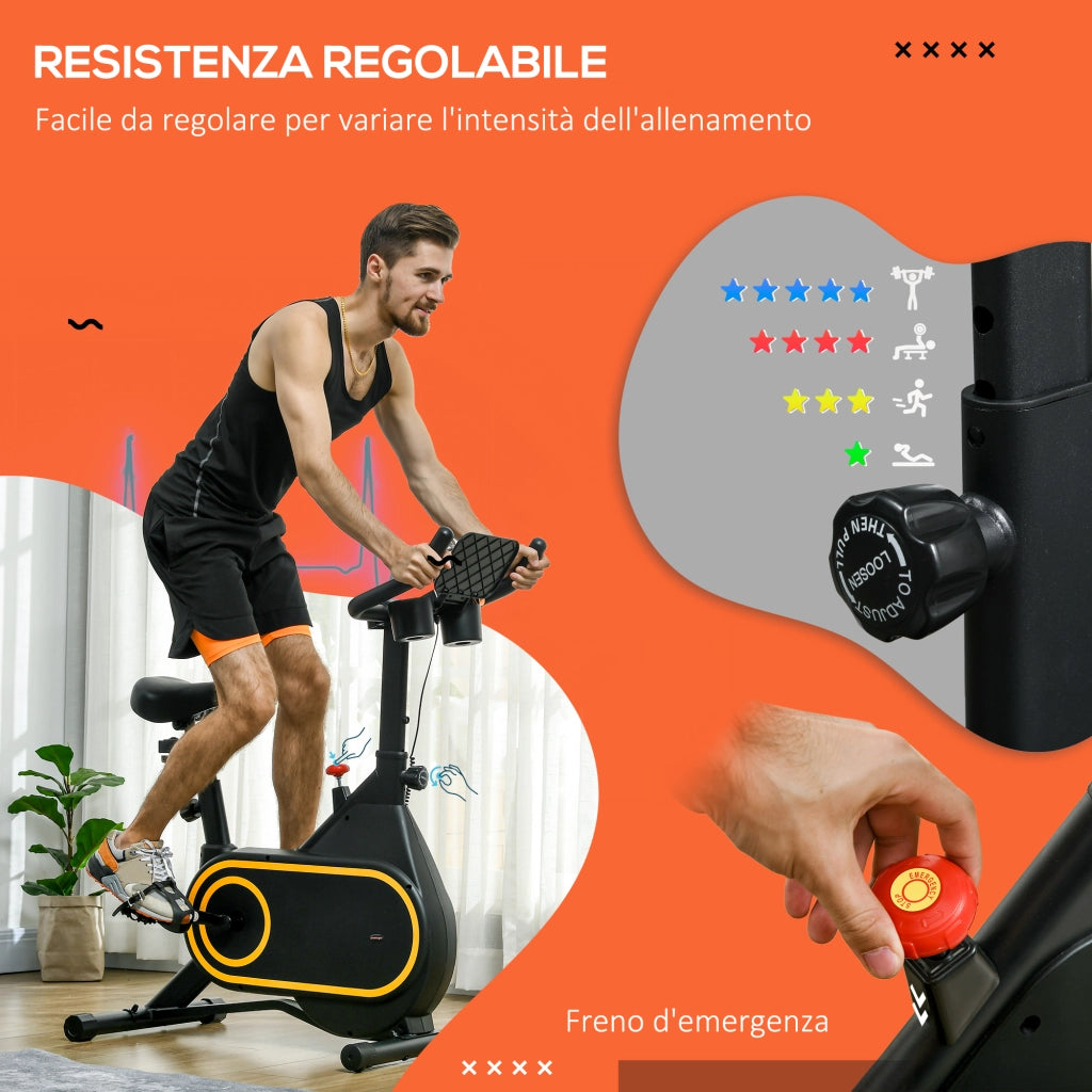 Cyclette Magnetica con Volano 4kg ¨C Minimal ¨C Regolabile