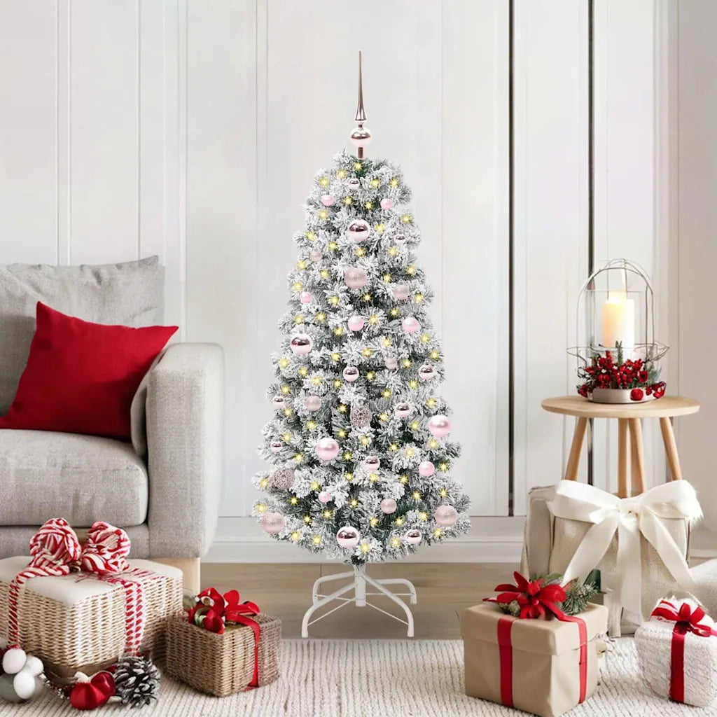 Albero di Natale Artificiale con Rami Pieghevoli 120 cm 3395579