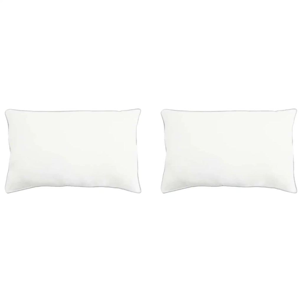 Cuscino 2 pcs Bianco 60 x 80 cm Fibra di bambù 42042037
