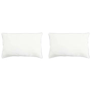 Cuscino 2 pcs Bianco 60 x 80 cm Fibra di bambù 42042037