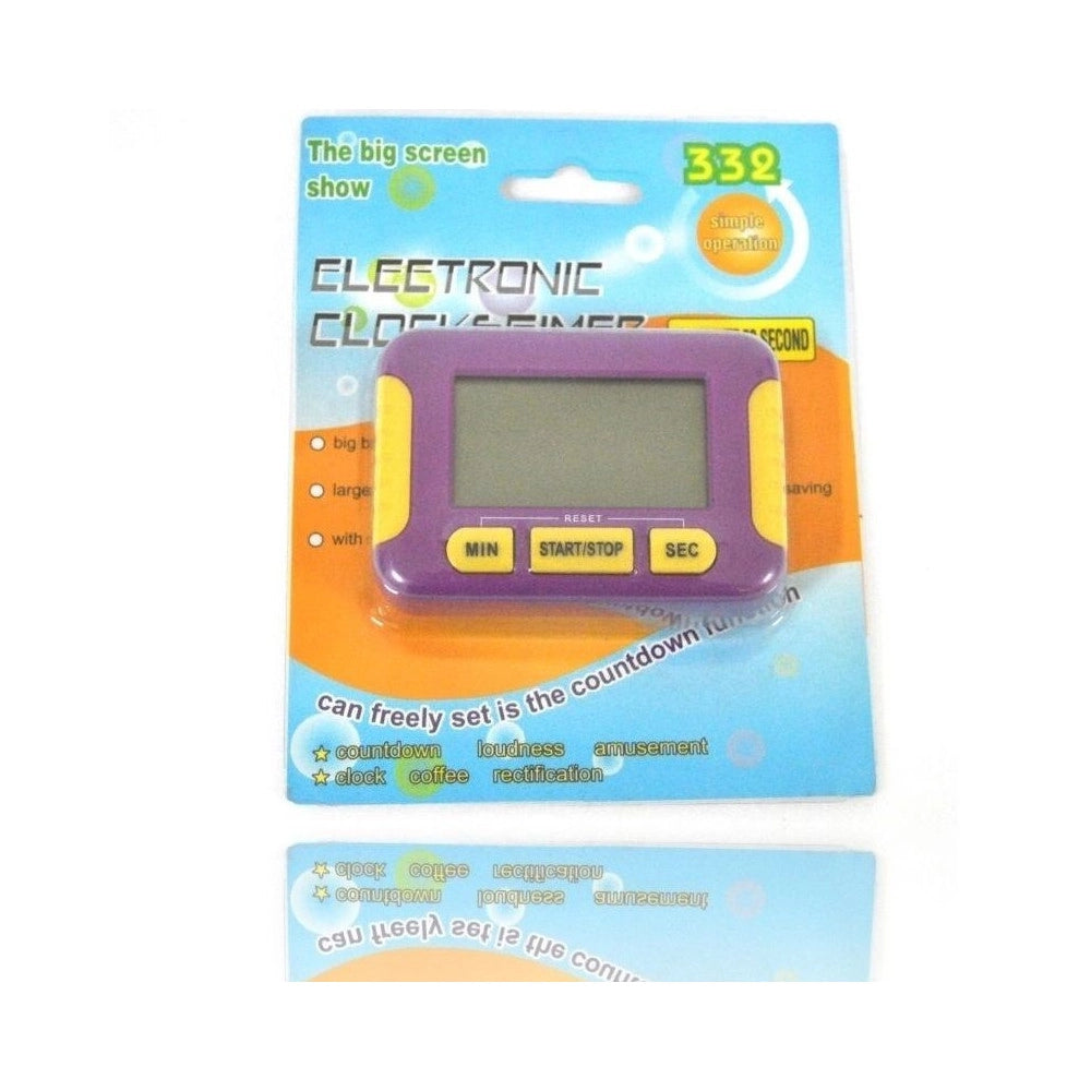 Trade Shop - Timer Elettronico Electronic Clocketimer 332 Temporizzatore Cucina Calamita -