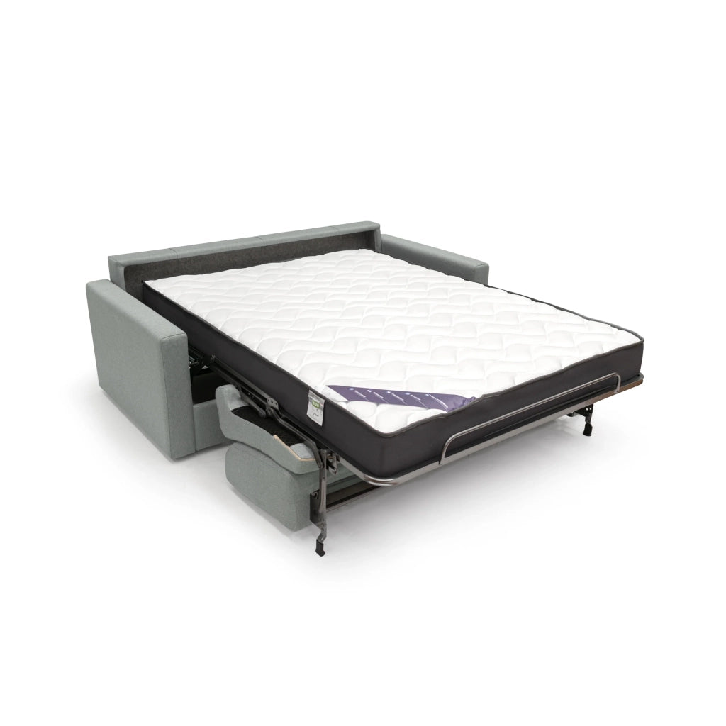 Chris Divano letto matrimoniale tessuto impermeabile 206 cm grigio