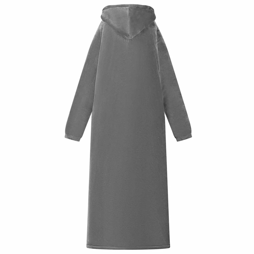 Felpa coperta Grigio scuro L Pile e Flanella CFW2577357