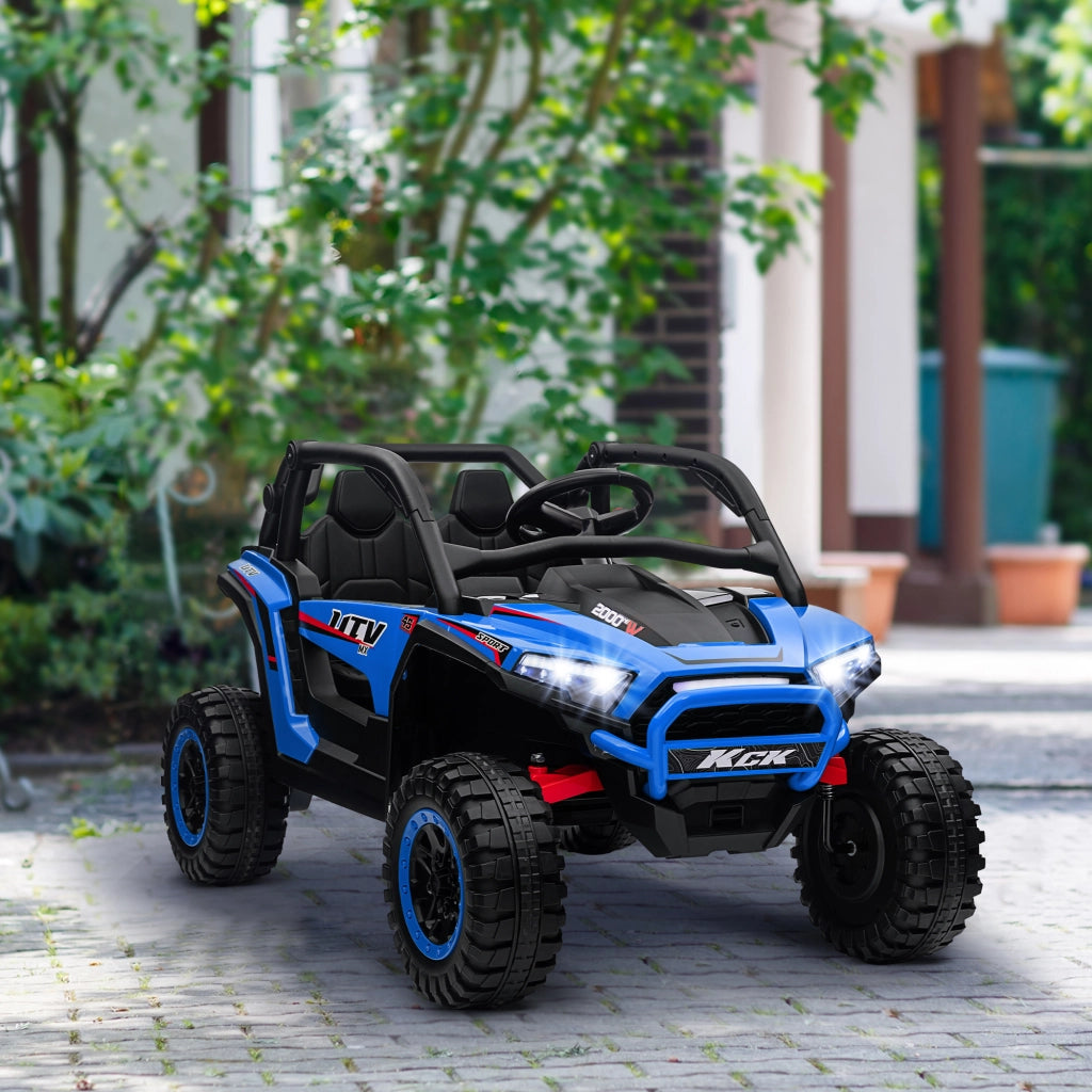 Auto elettrica per bambini ¨C zephmum ¨C Blu