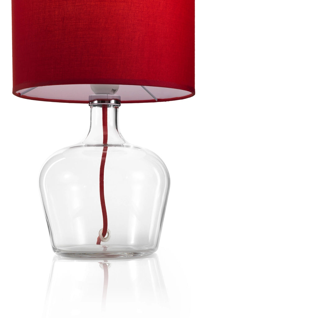 Lampada da tavolo BRUMA rosso