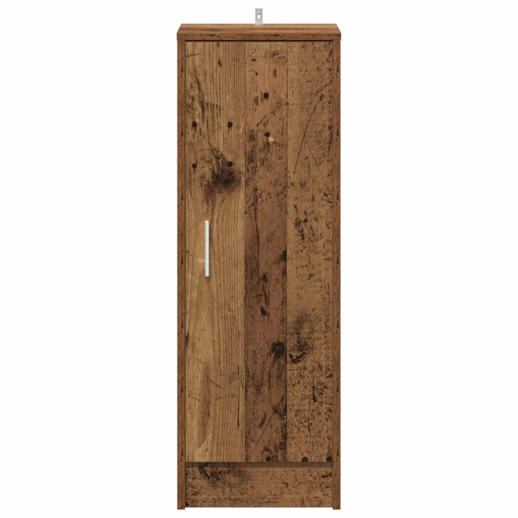 Scarpiera Legno Vecchio 32x35x92 cm in Legno Multistrato 856708