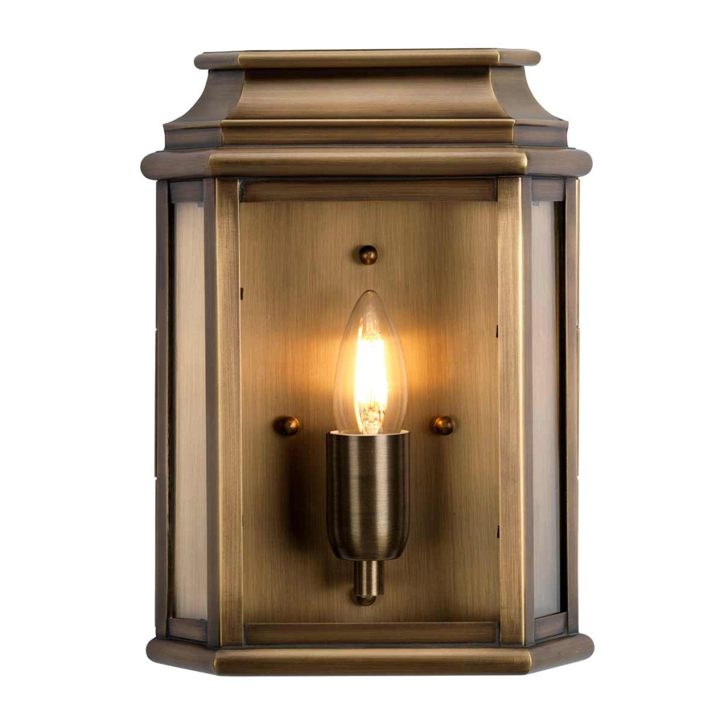 Applique esterna St Martins ottone anticato E27 IP44