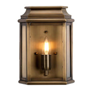 Applique esterna St Martins ottone anticato E27 IP44