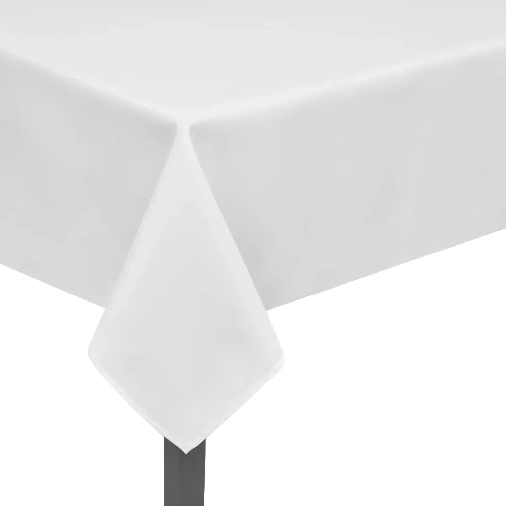 5 Tovaglie bianche 100 x 100 cm 130800