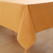 Tavolo con Tela Lino Impronta di Loto 140 x 200 cm Tavolo con Tela Lino Tavolo con Tela Lino Impermeabile Tavolo con Tela Lino Tavolo con Tela Lino Protezione contro Macchie, Giallo