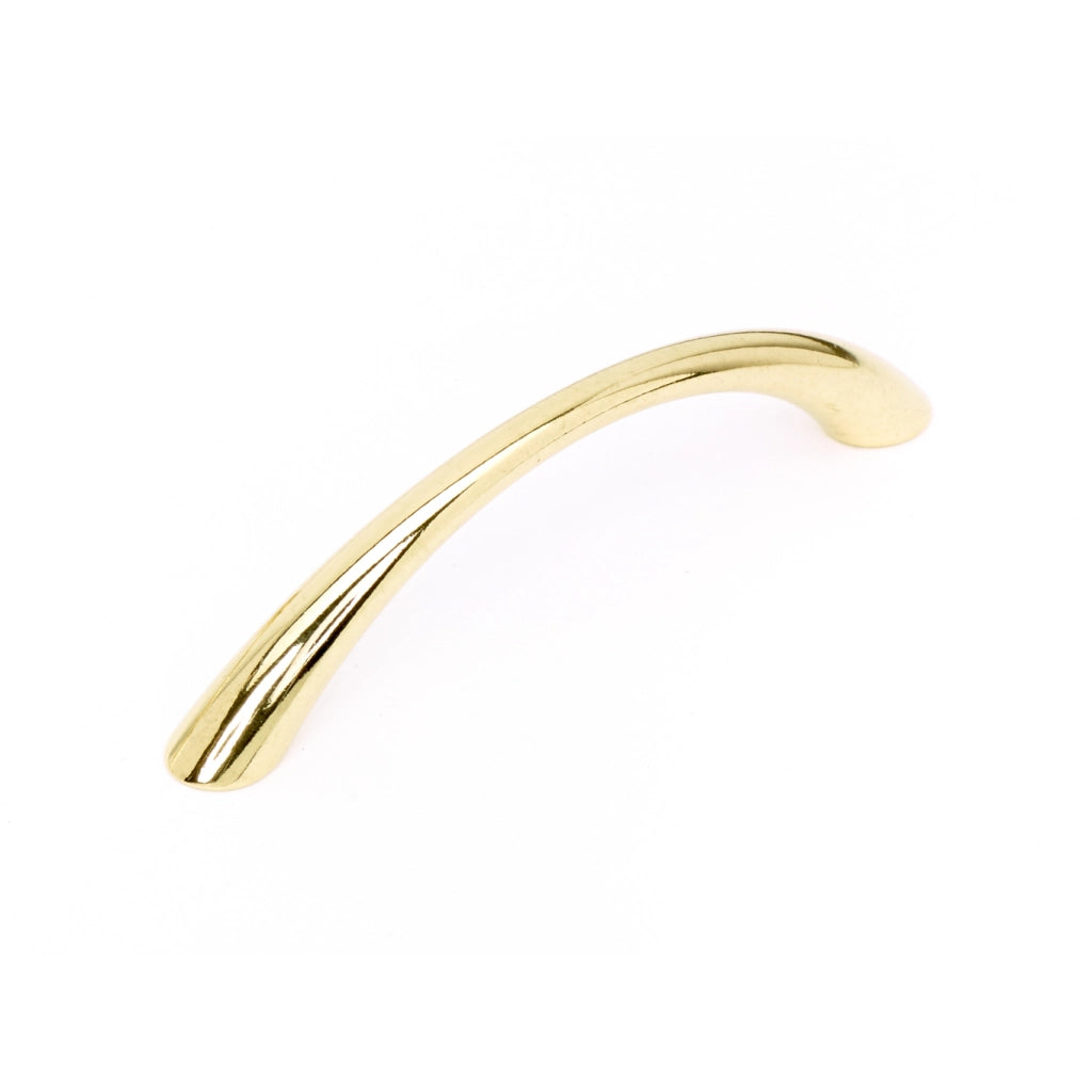 MANIGLIA IN METALLO MODERNA ORO LUCIDO 64MM TIPO E