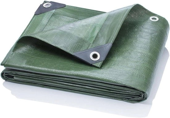 Dekzeil Geweven 2x2m - Acqua-Resistente - 120 g/m² - Verde