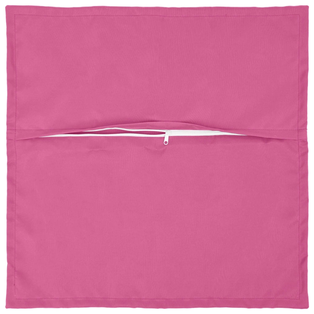 Federa 6 pz HOUTEN Rosa 65 x 65 cm Poliestere 921122