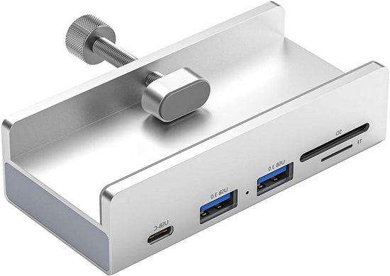 Adattatore USB 3.0 con porta USB-C e lettore schede SD TF