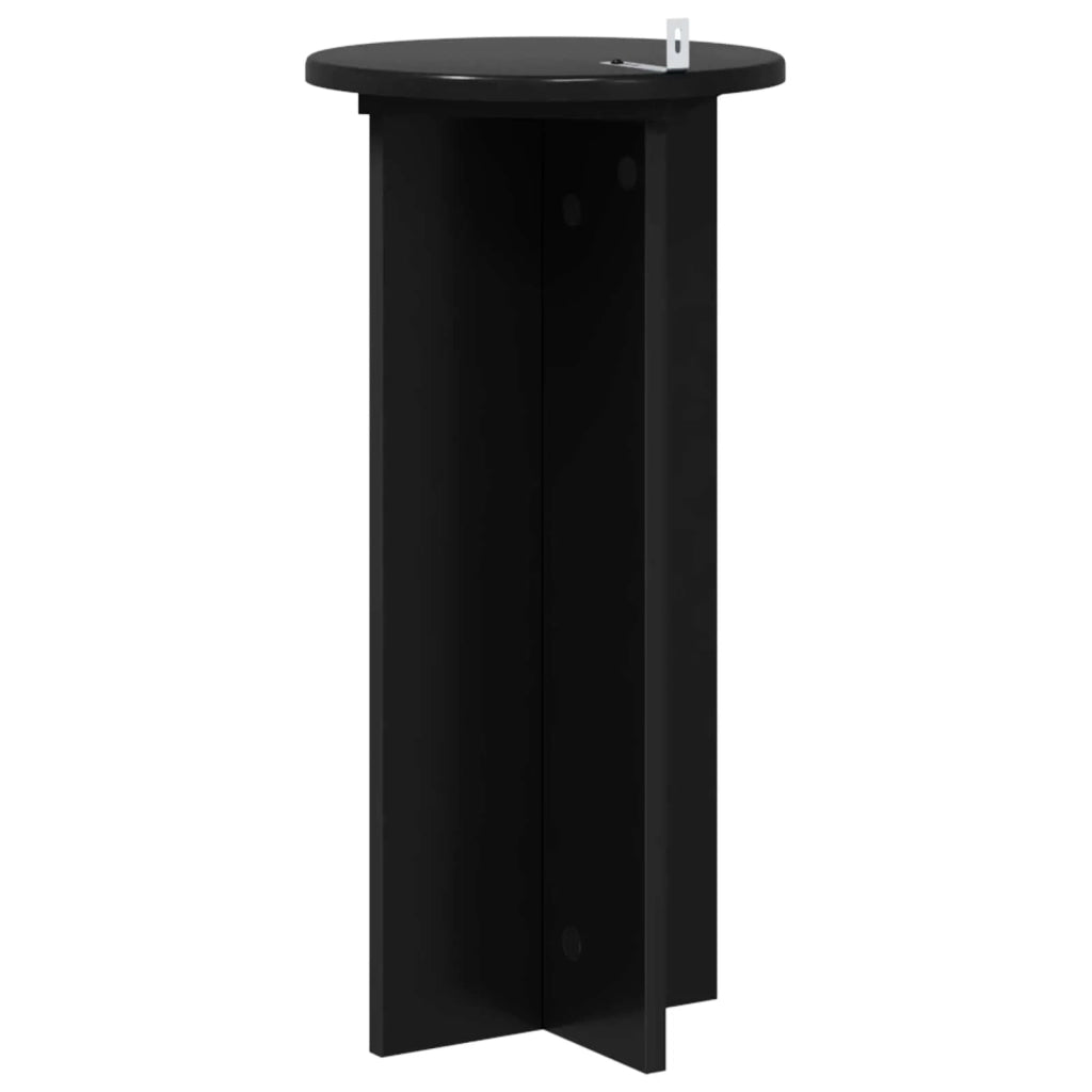 Supporto per piante | Sostegno per piante 2 pz Nero 29,5 x 29,5 x 60 cm