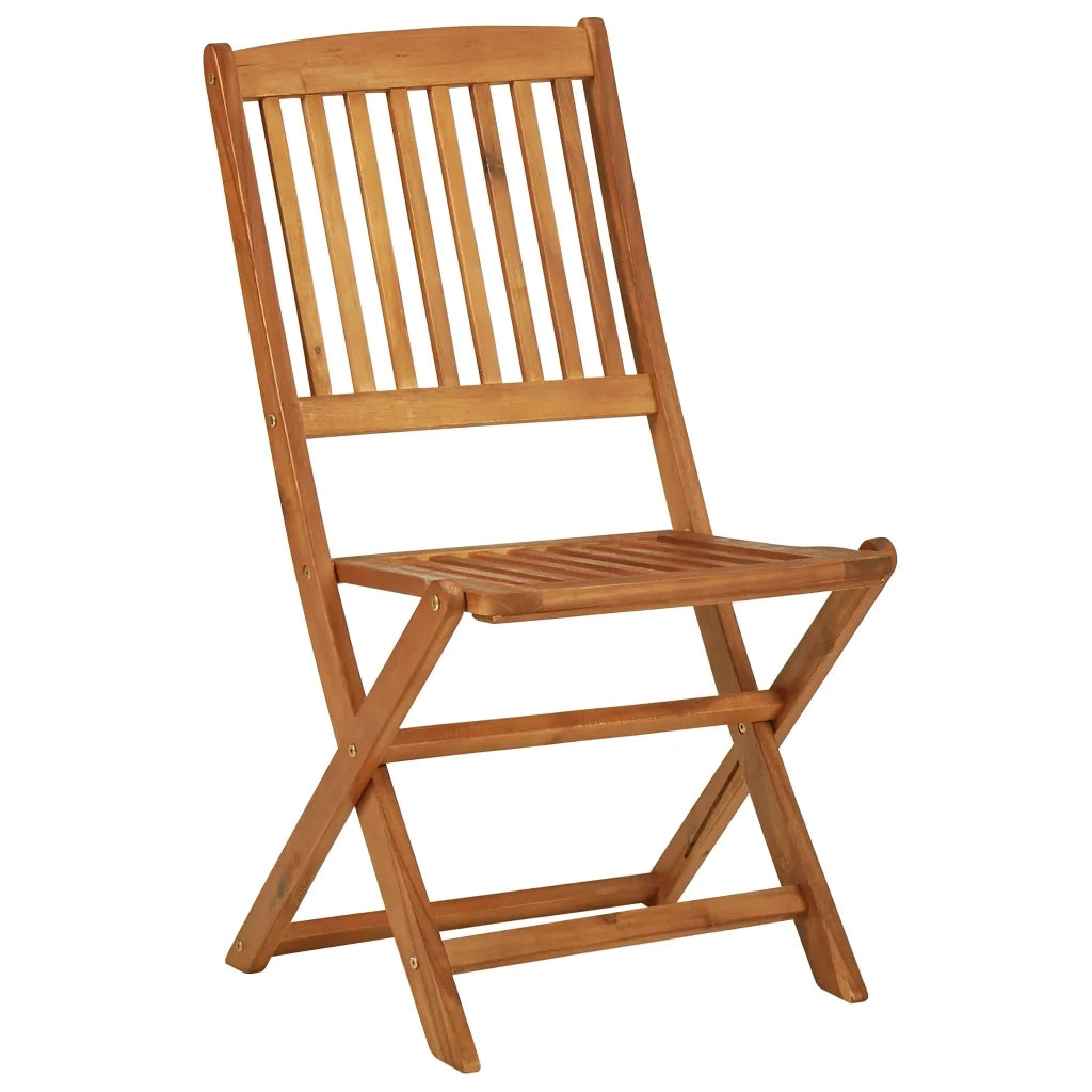 Set da Pranzo da Giardino 3 pz Pieghevole in Massello di Acacia 3058254