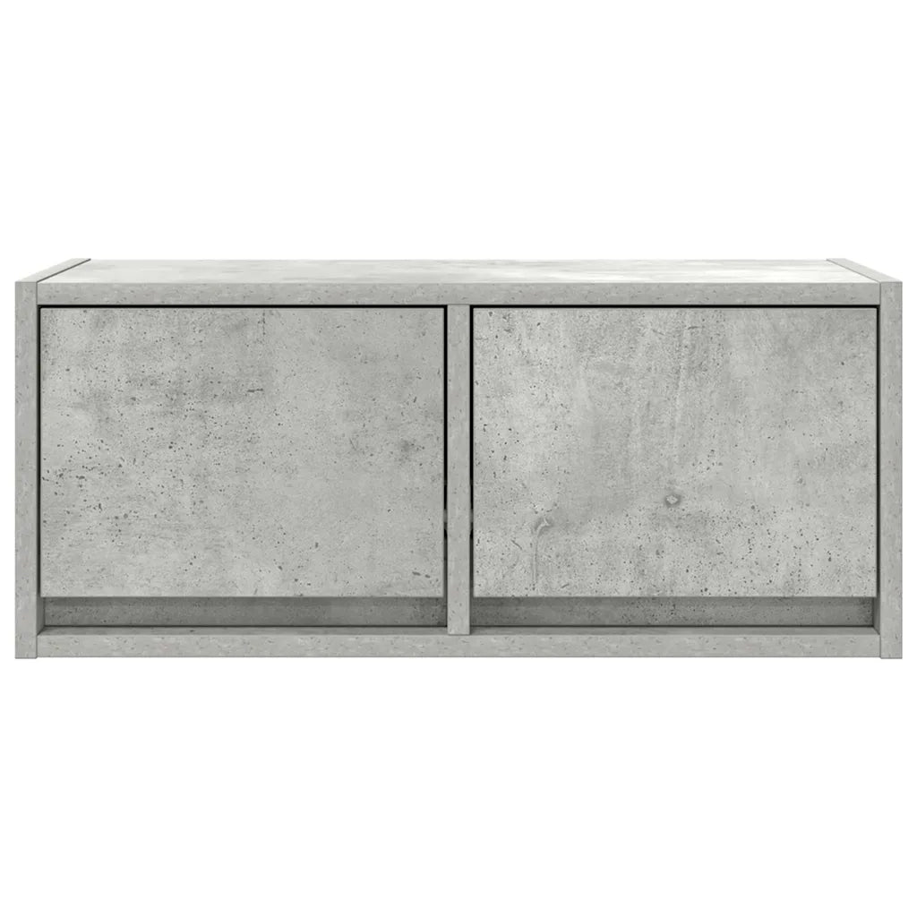 Mobile per TV-Credenza TV-Console TV Grigio Cemento 60x31x25,5 cm Legno Multistrato 863009