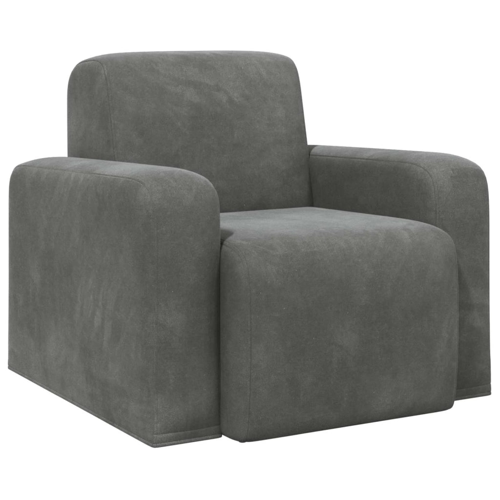Poltrona Grigio Scuro Velluto (V) 42042430