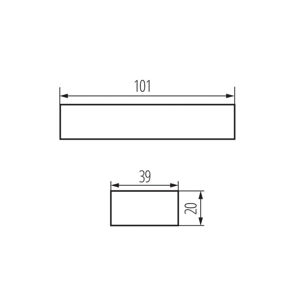 Trasformatore alogeni 12V AC 60W Kanlux SET60-K bianco
