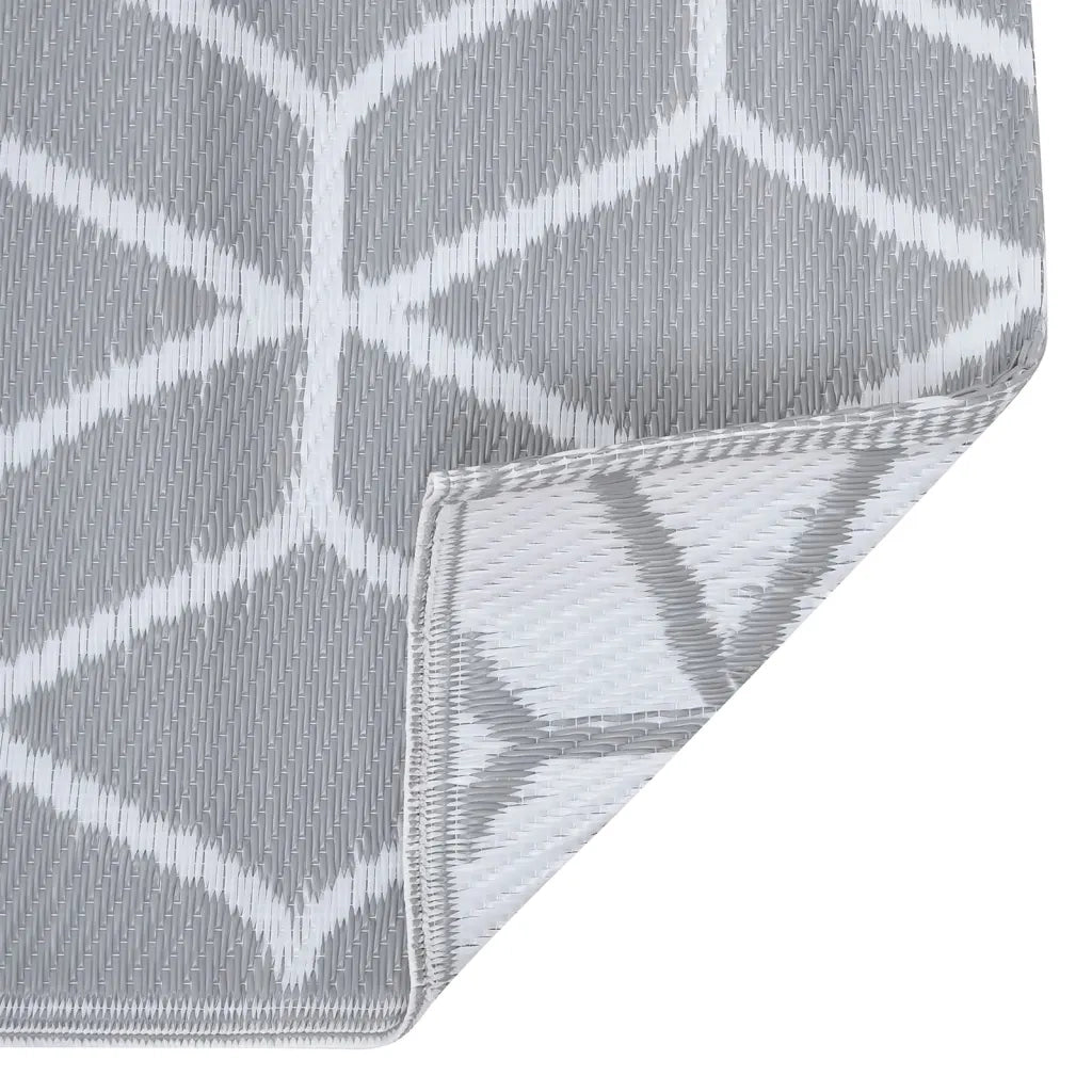 Tappeto da Esterni ARAKIL Grigio 190x290 cm in PP CFW9053859